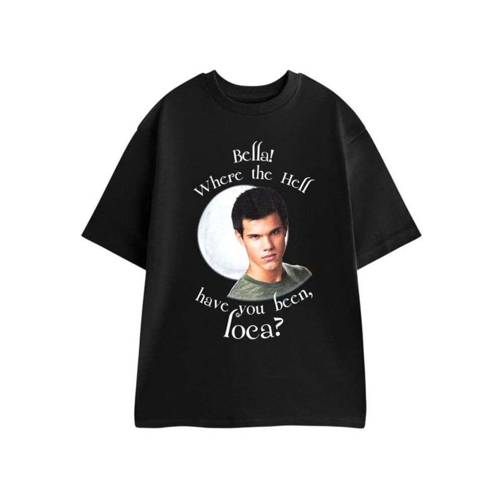Twilight Womens/Ladies Where Have You Been Loca? Short-Sleeved T-Shirt / Black